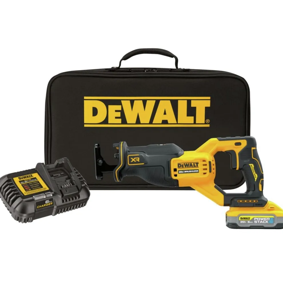 Dewalt 20V XR MAX Brushless Lithium-Ion Cordless Reciprocating Saw Kit (5 Ah)