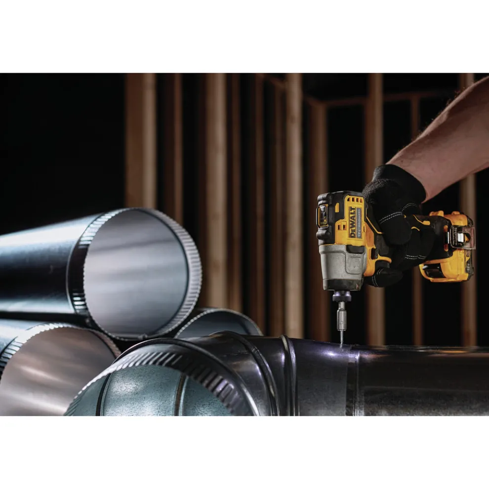 Dewalt XTREME 12V MAX Brushless Lithium-Ion 1/4 in. Cordless Impact Driver Kit with 2 Batteries (2 Ah)