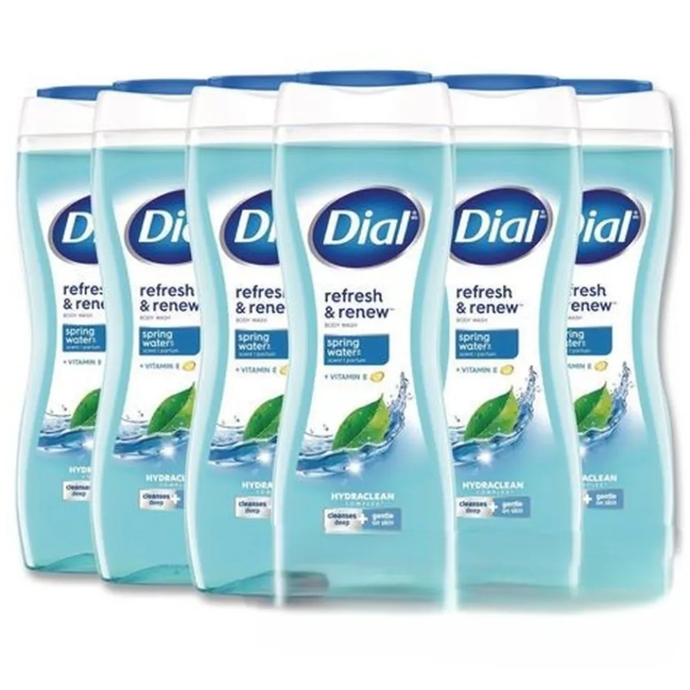 Dial 16 oz. Body Wash - Spring Water Scent (6/Carton)