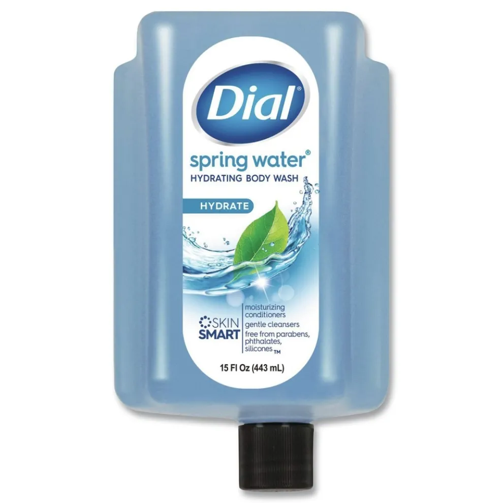 Dial Professional 15 oz. Body Wash Refill for Versa Dispenser - Spring Water Scent (6/Carton)