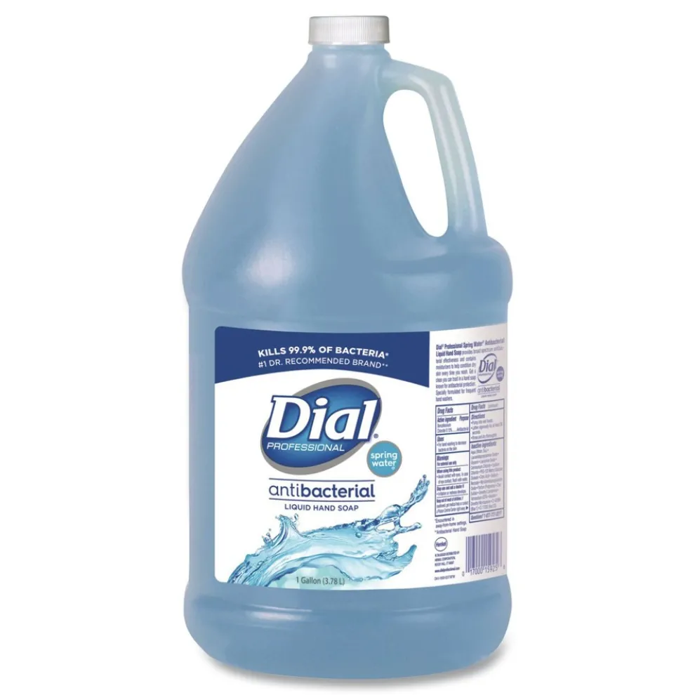 Dial Professional 1 Gallon Spring Water Antibacterial Liquid Hand Soap