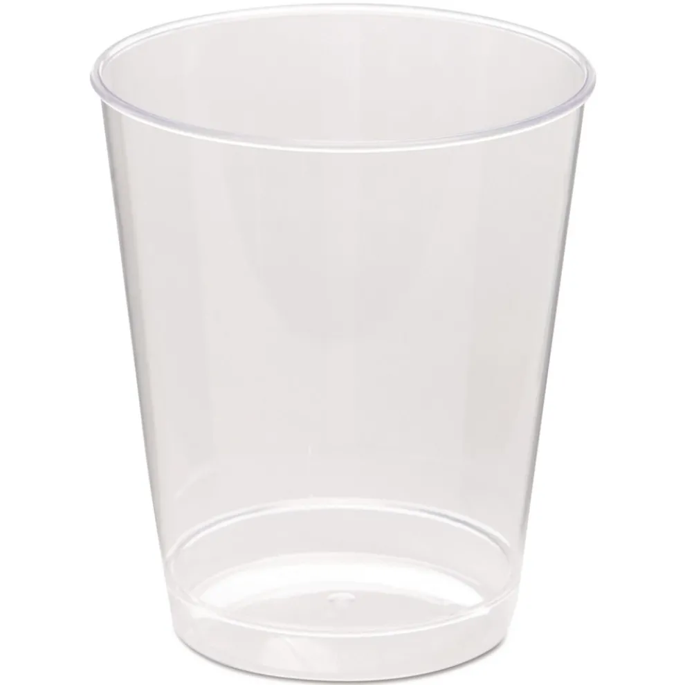 WNA Tall 8 oz Comet Plastic Tumbler - Clear (500/Carton)