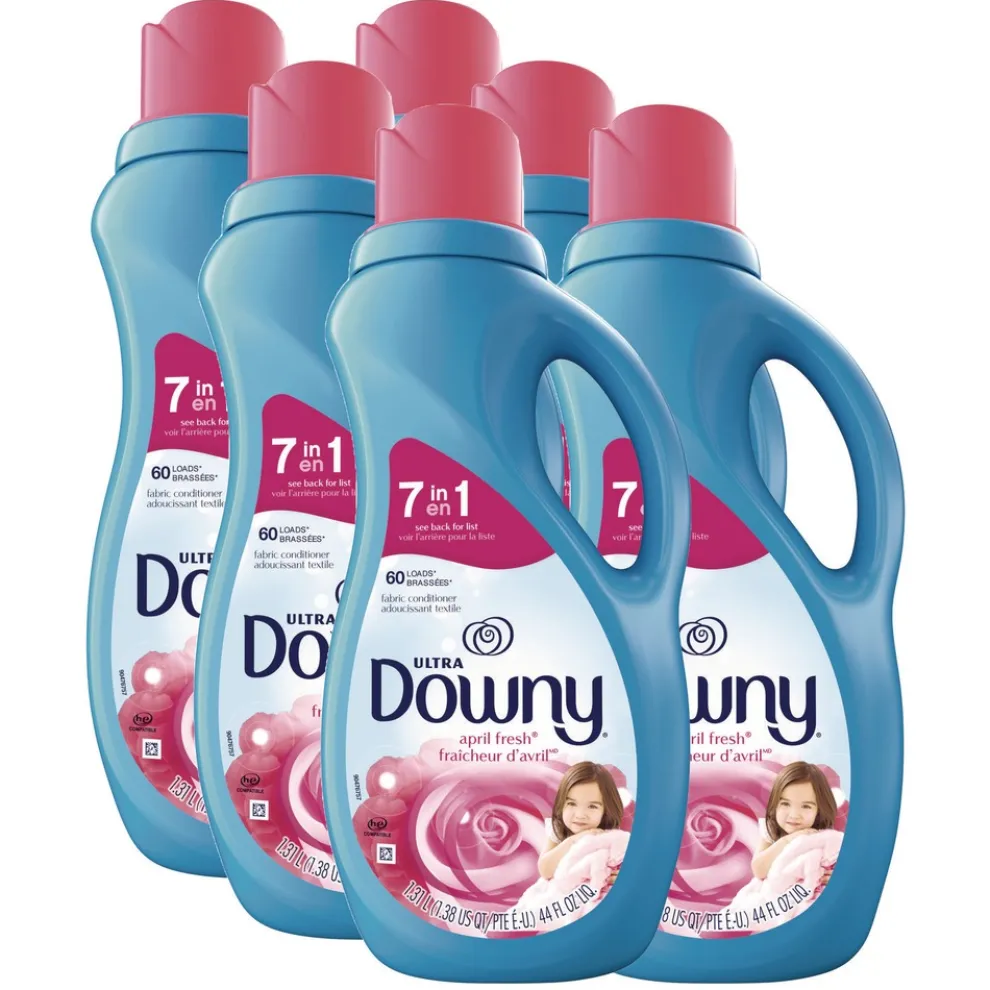 Downy 44 oz Liquid Fabric Softener - April Fresh (6/Carton)