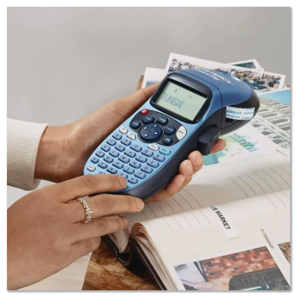 DYMO LetraTag 0.5 in. x 13 ft. Paper/Plastic Label Tape Value Pack - Assorted (3/Pack)