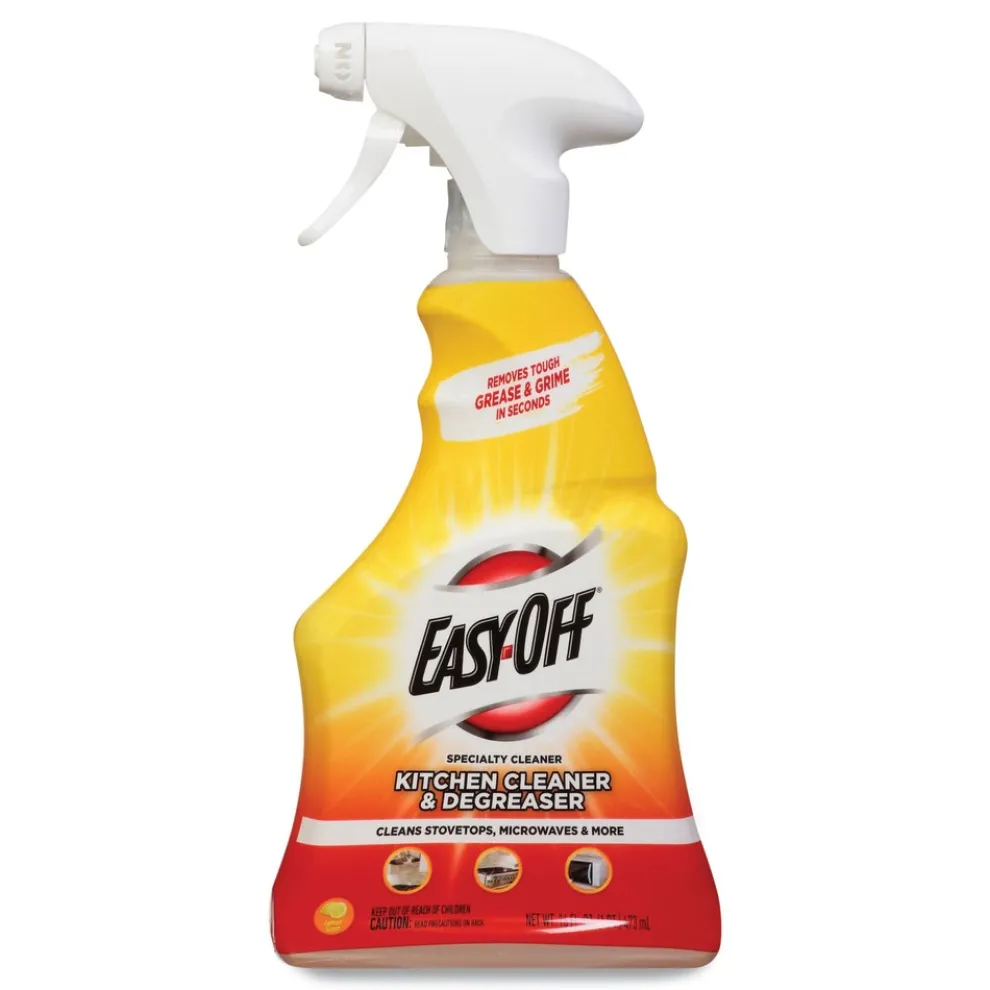 EASY-OFF 16 oz Kitchen Degreaser Spray Bottle - Lemon Scent