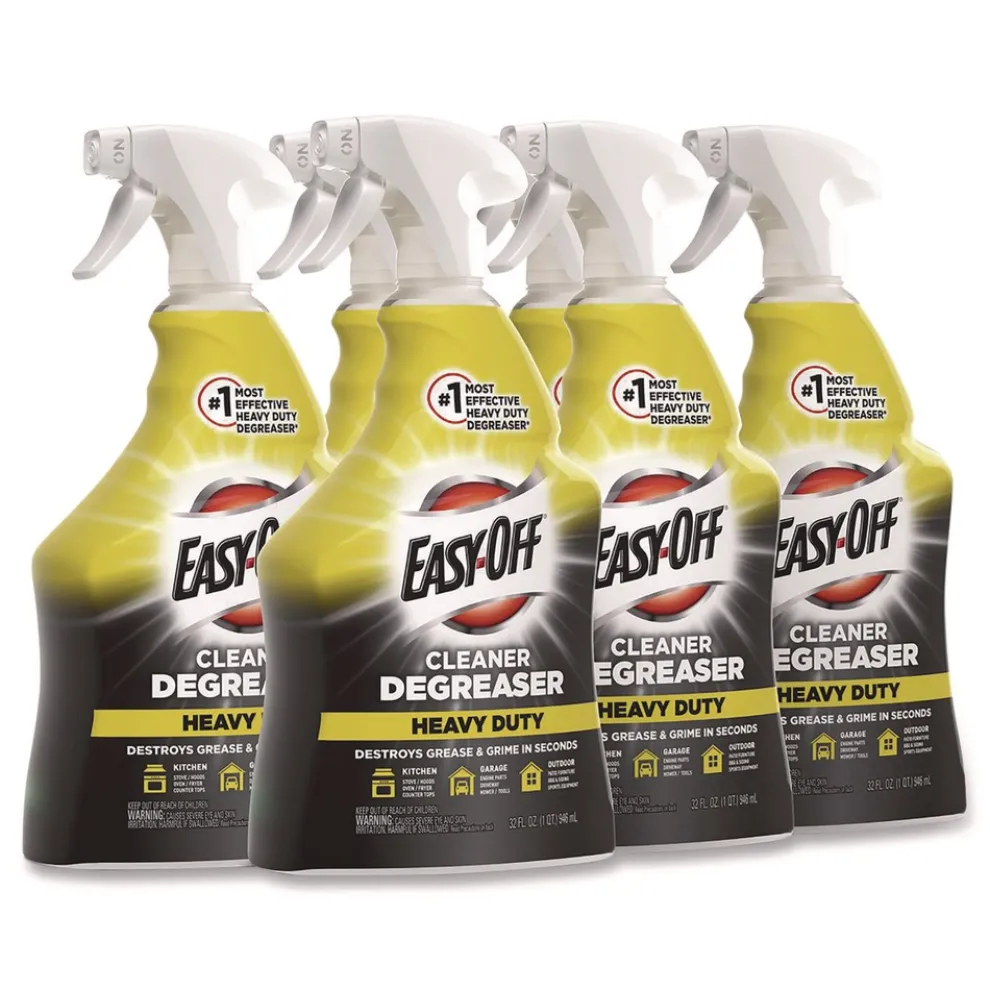 EASY-OFF 32 oz. Spray Bottle Heavy Duty Cleaner Degreaser (6/Carton)