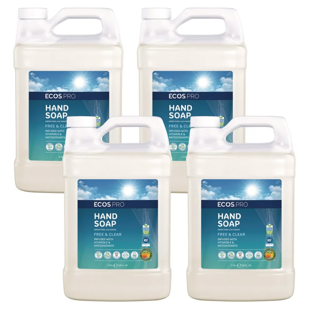 ECOS PRO 1 Gallon Liquid Hand Soap - Free and Clear (4/Carton)