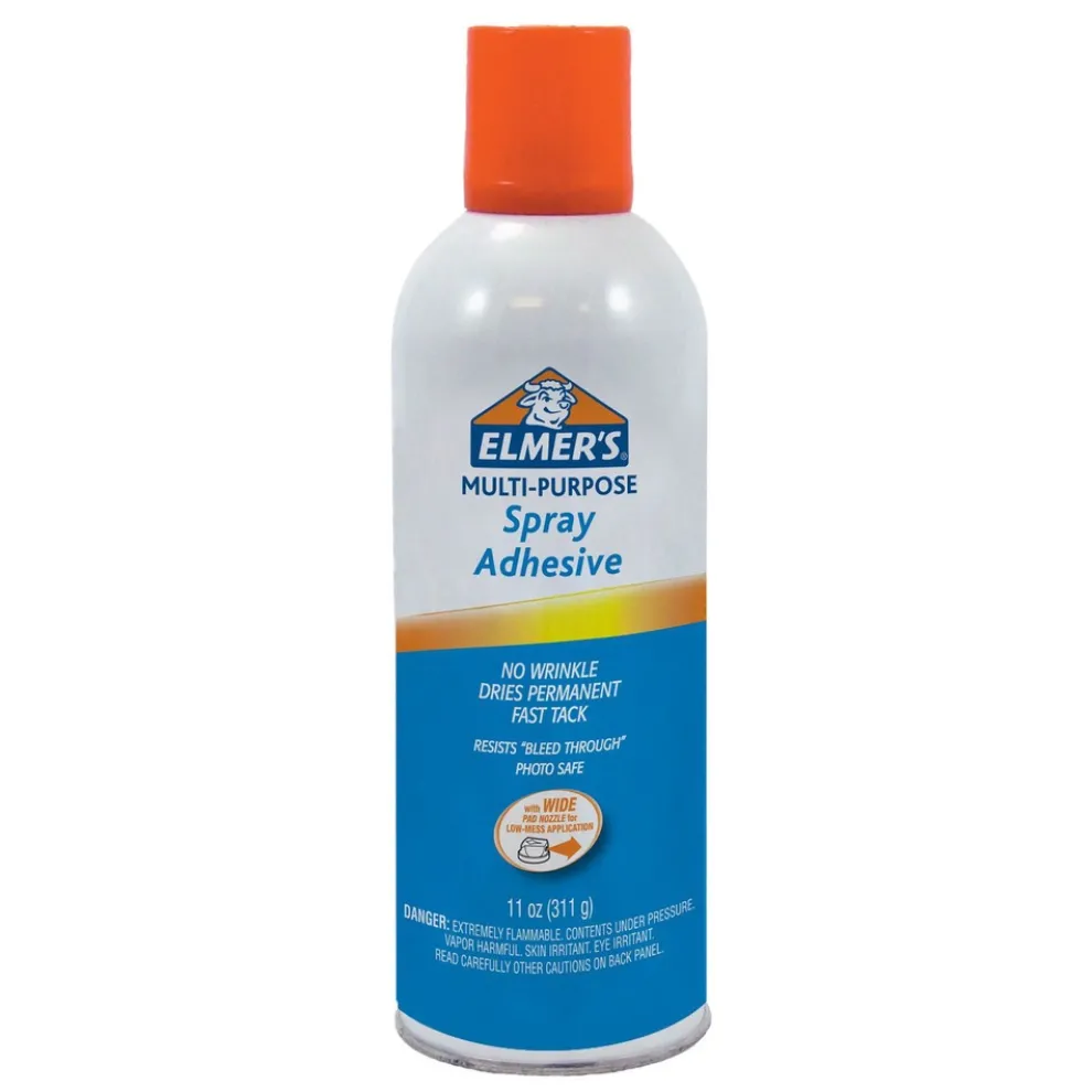Elmer's 11 oz. Multi-Purpose Spray Adhesive - Dries Clear (6/Carton)