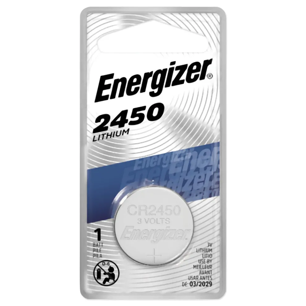 Energizer 3 Volts 2450 Lithium Coin Battery