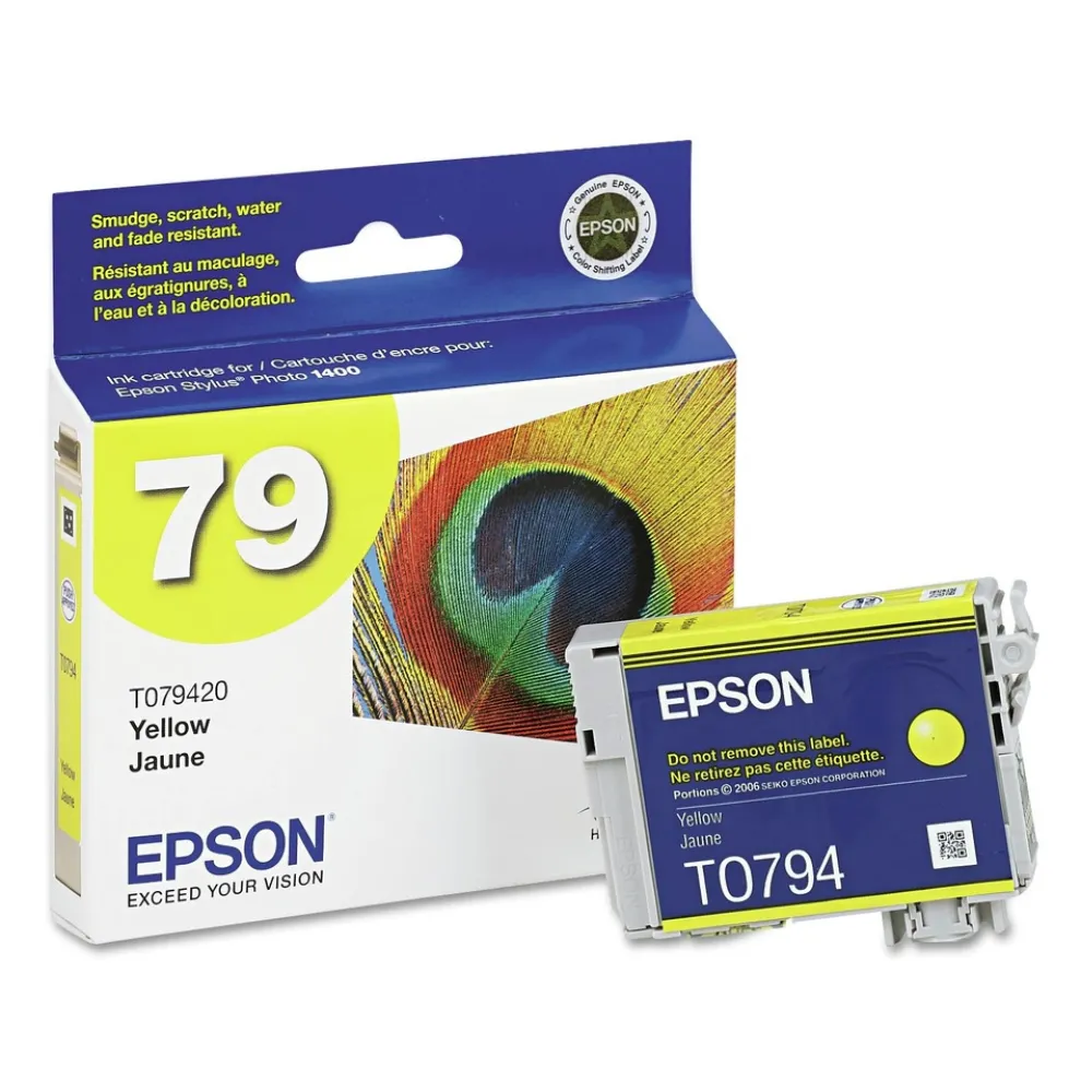 Epson (79) 810 Page-Yield Claria High-Yield Ink - Yellow