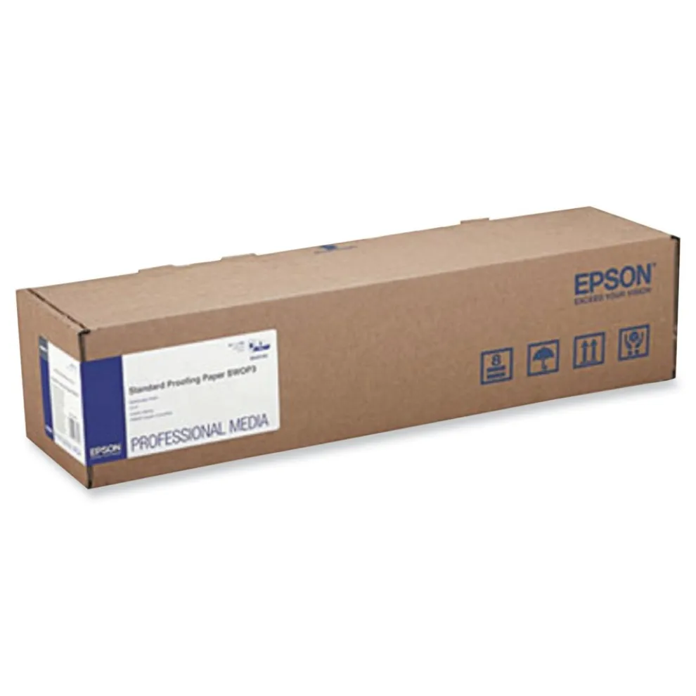 Epson 7.1 mil 13 in. x 100 ft. Proofing Paper Roll - White (1-Roll)