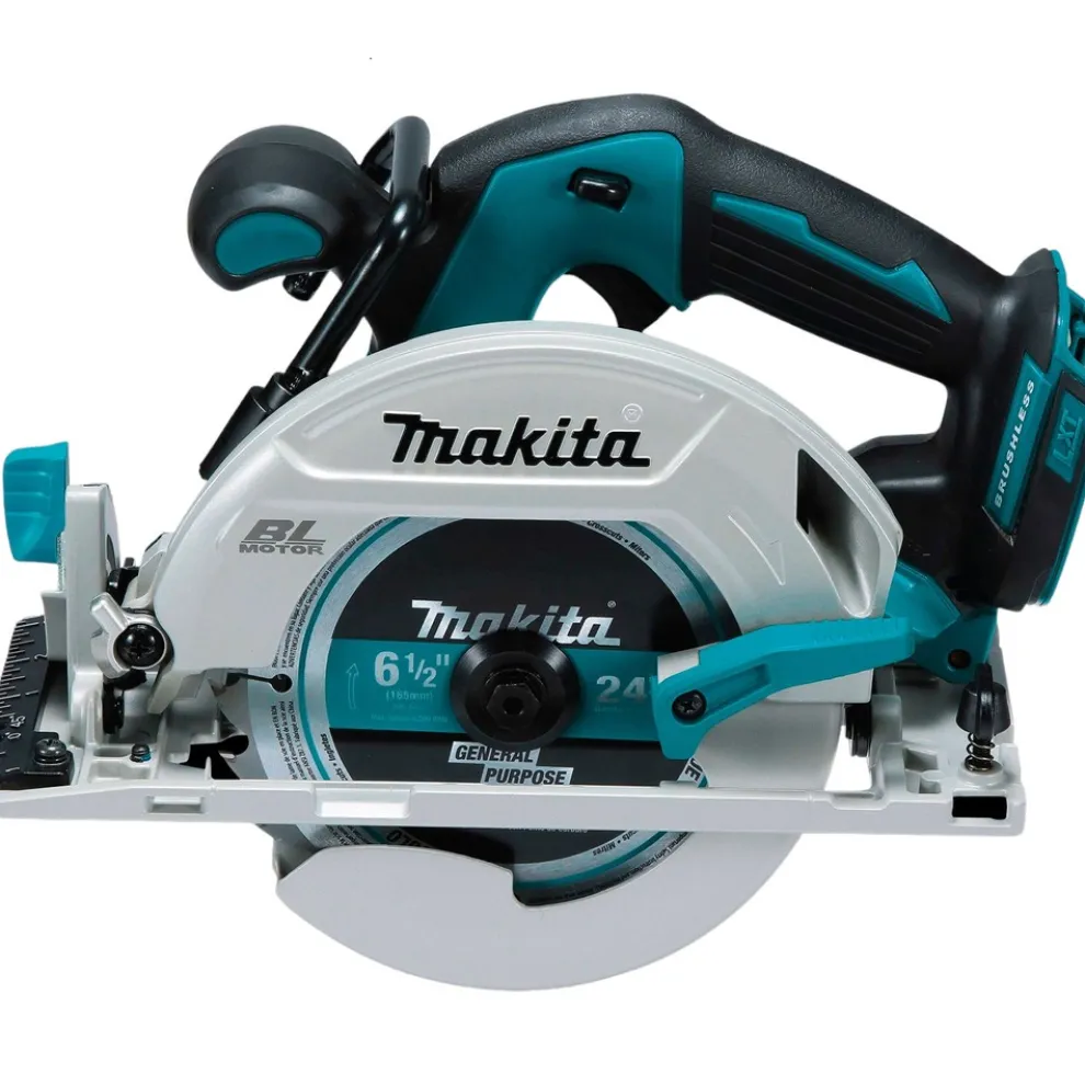 Factory Reconditioned Makita 18V LXT Brushless Lithium‑Ion 6‑1/2 in. Cordless Circular Saw (Tool Only)