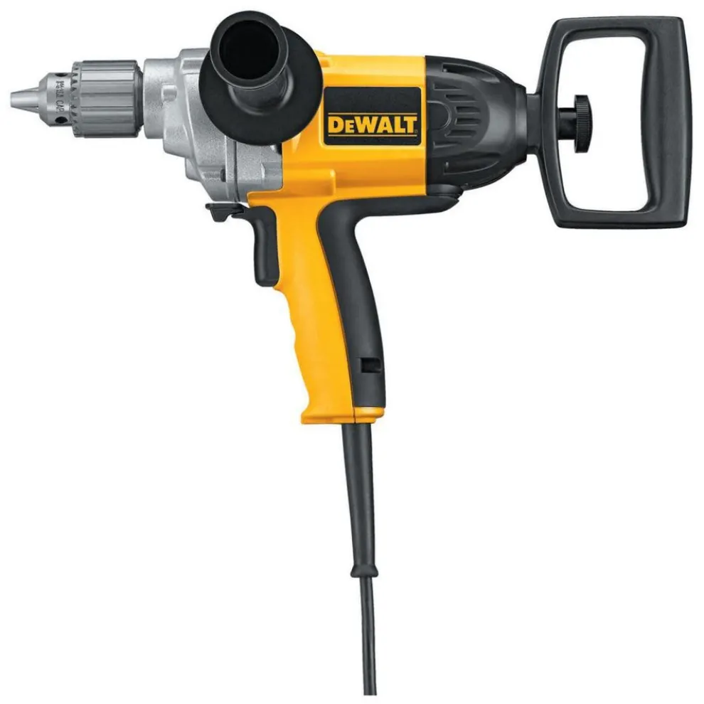 Factory Reconditioned Dewalt 9 Amp 0 - 550 RPM 1/2 in. Corded Drill with Spade Handle