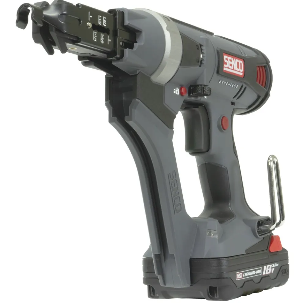 Factory Reconditioned SENCO 18V DURASPIN Lithium-Ion Auto-feed 2 in. Cordless Screwdriver (3 Ah)