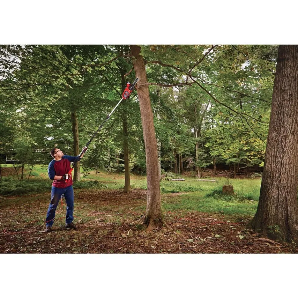 Factory Reconditioned Craftsman 8 Amp 10 in. Corded Pole Chainsaw With Extension Pole