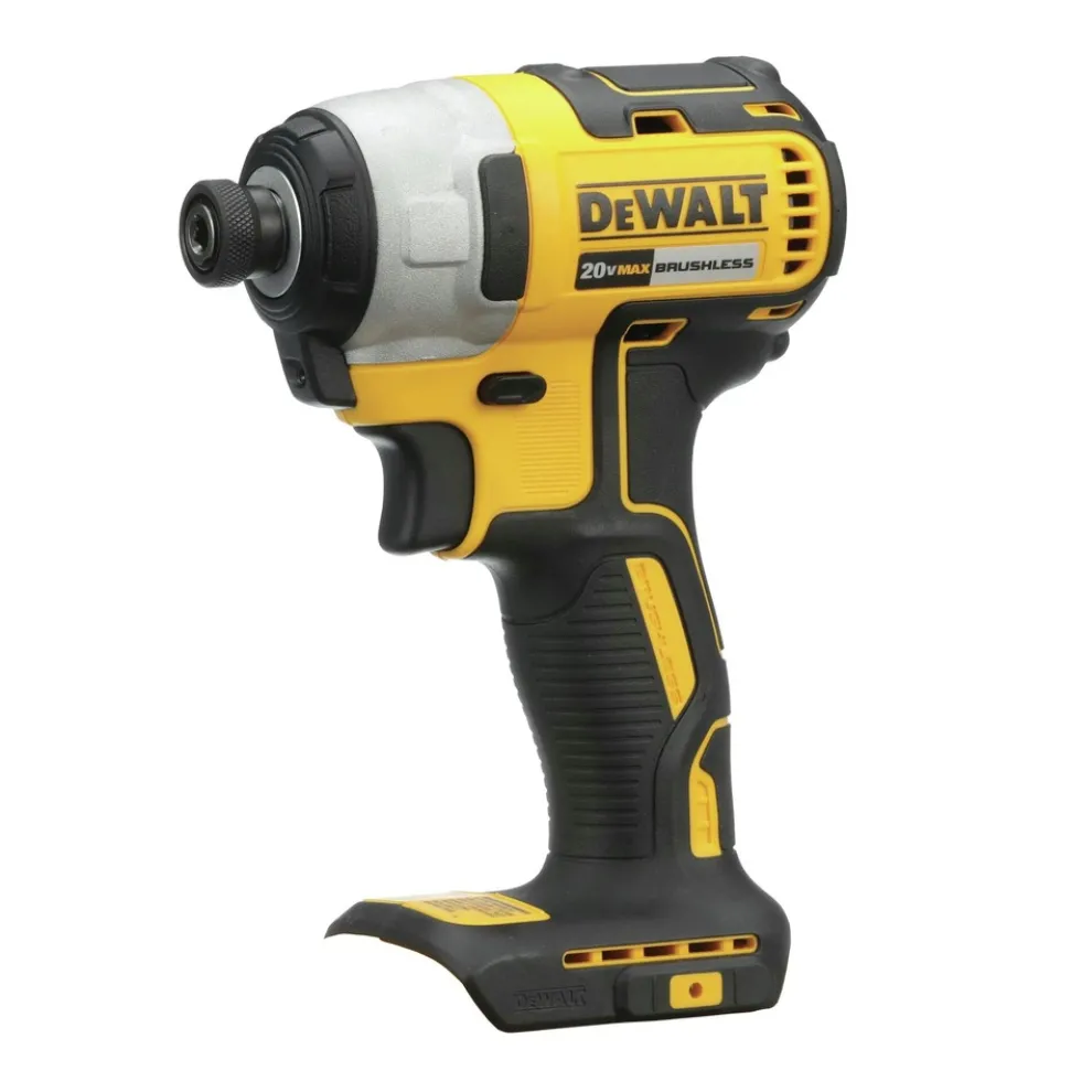 Factory Reconditioned Dewalt 20V MAX Brushless Lithium-Ion 1/4 in. Cordless Impact Driver (Tool Only)