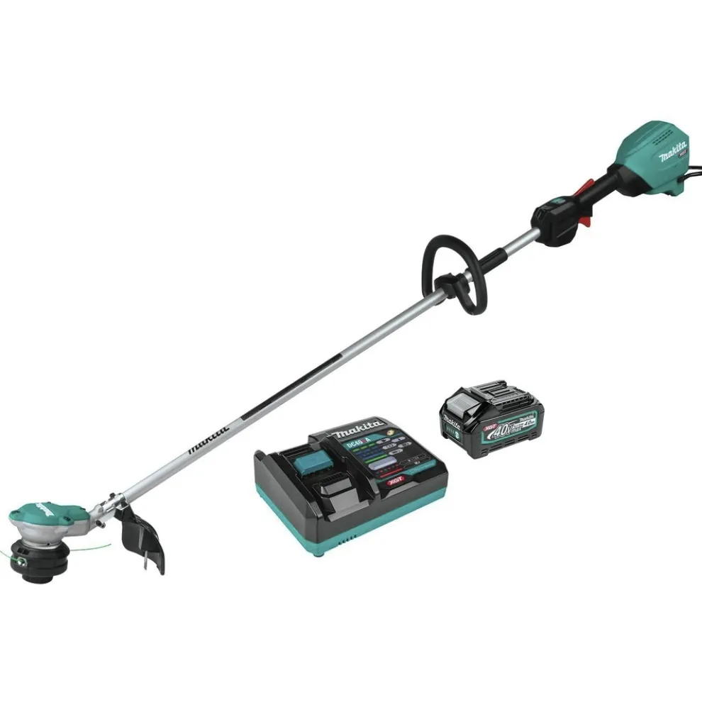 Factory Reconditioned Makita 40V max XGT Lithium-Ion Brushless 15 in. Cordless String Trimmer Kit (4 Ah)