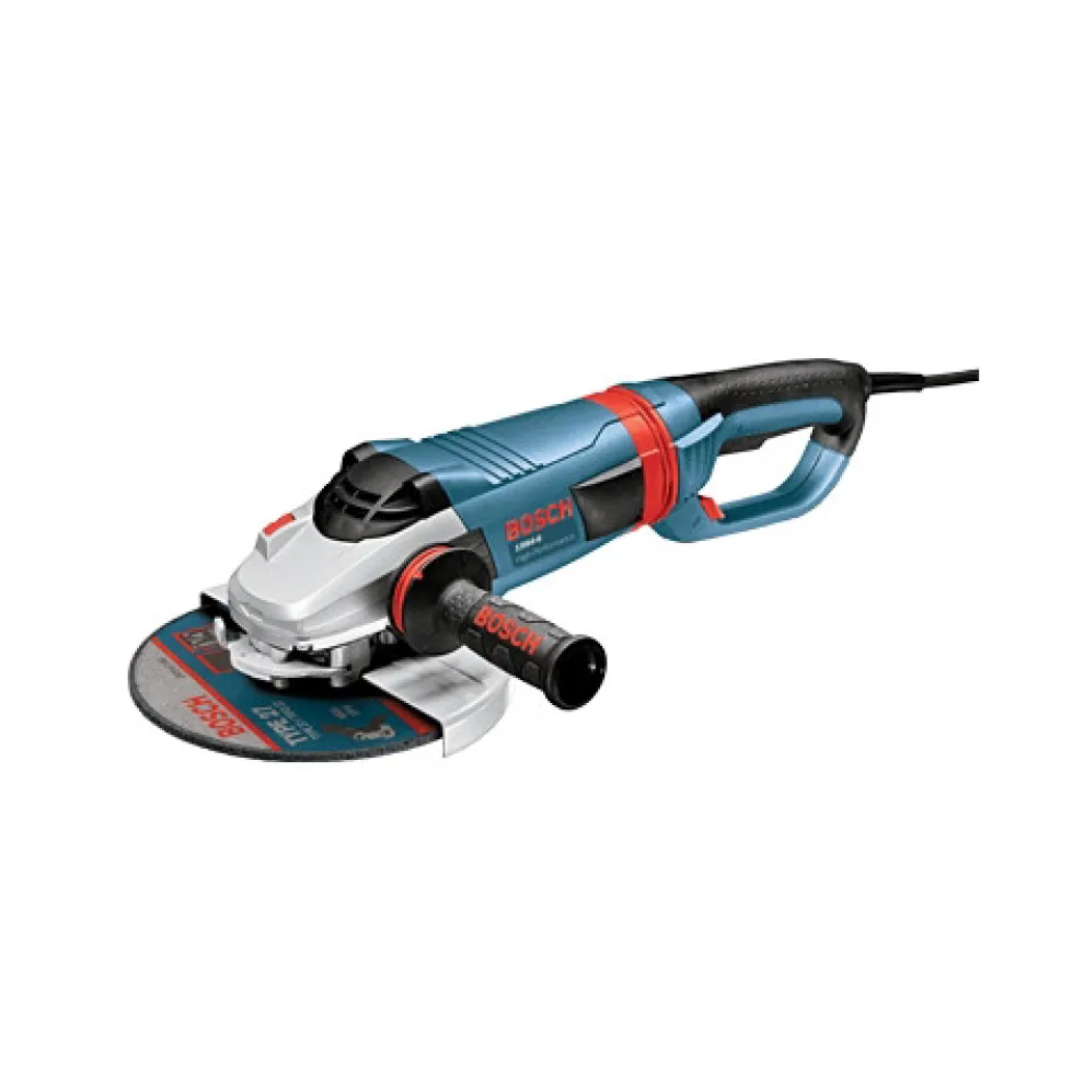 Factory Reconditioned Bosch 15 Amp 9 in. High Performance Corded Large Angle Grinder with No Lock-On Switch