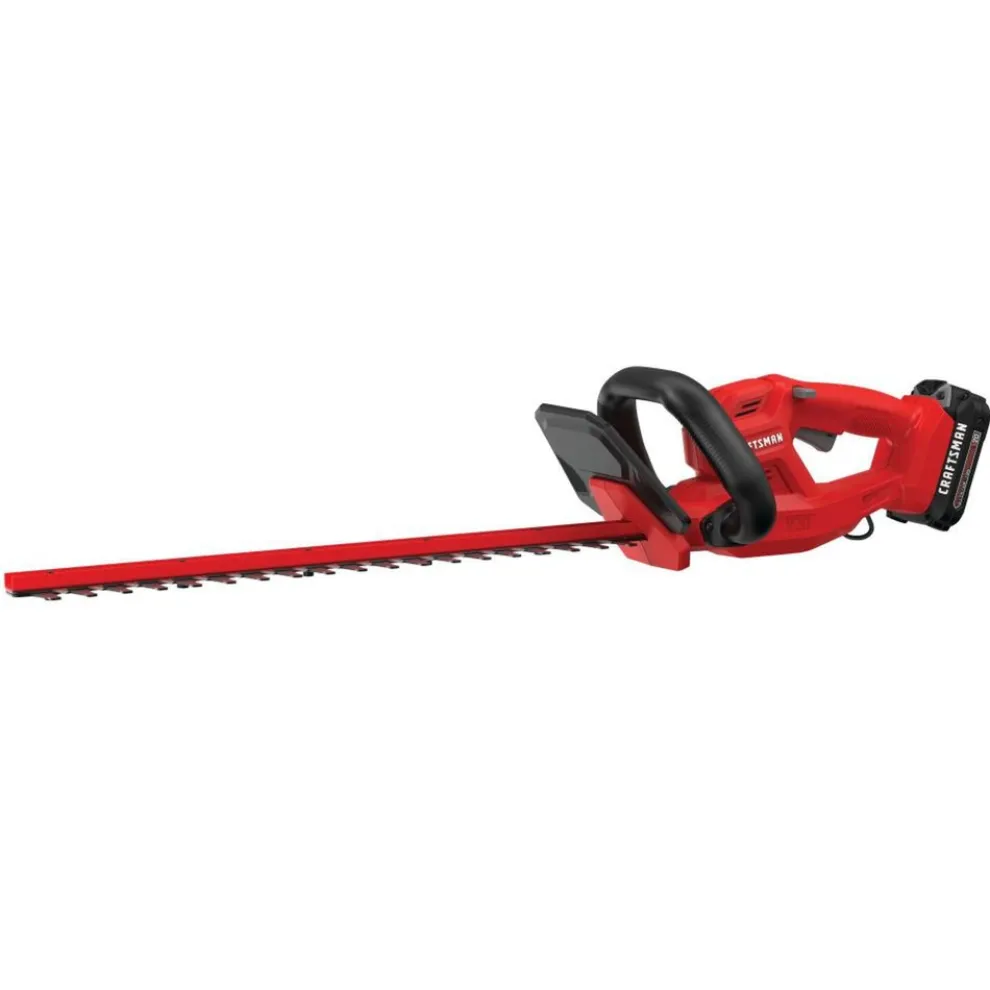 Factory Reconditioned Craftsman V20 Brushed Lithium-Ion 20 in. Cordless Hedge Trimmer Kit (1.5 Ah)