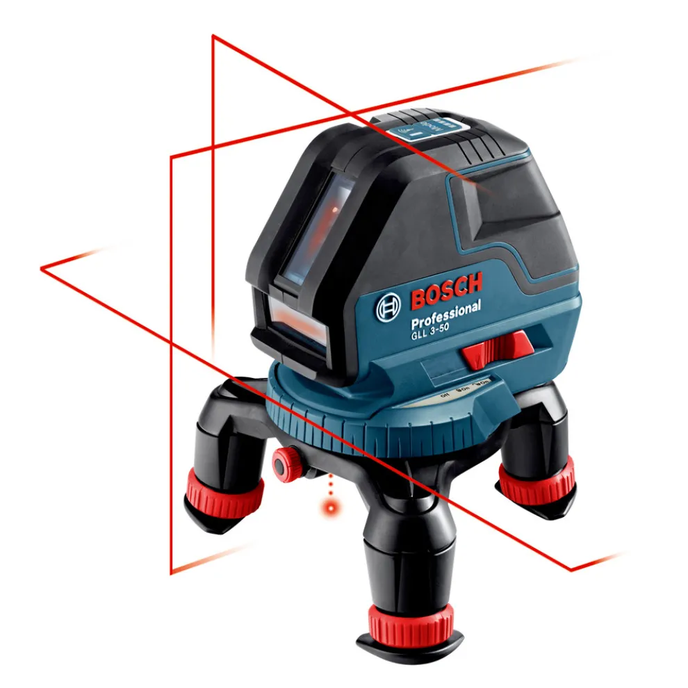 Factory Reconditioned Bosch Three Line Laser with Layout Beam