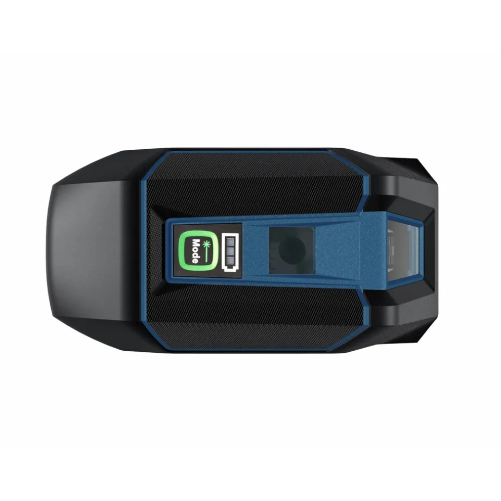 Factory Reconditioned Bosch Green-Beam Self-Leveling Cross-Line Laser with Plumb Points