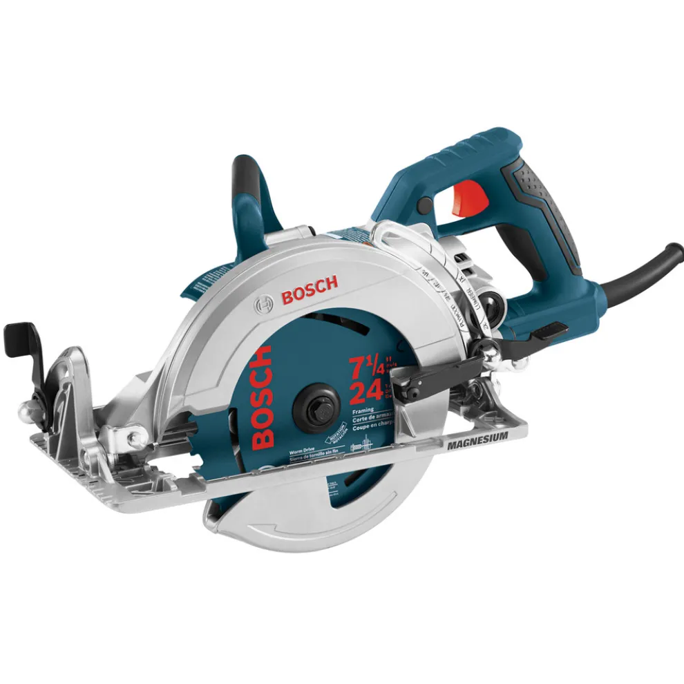 Factory Reconditioned Bosch 15 Amp 7-1/4 in. Worm Drive Circular Saw