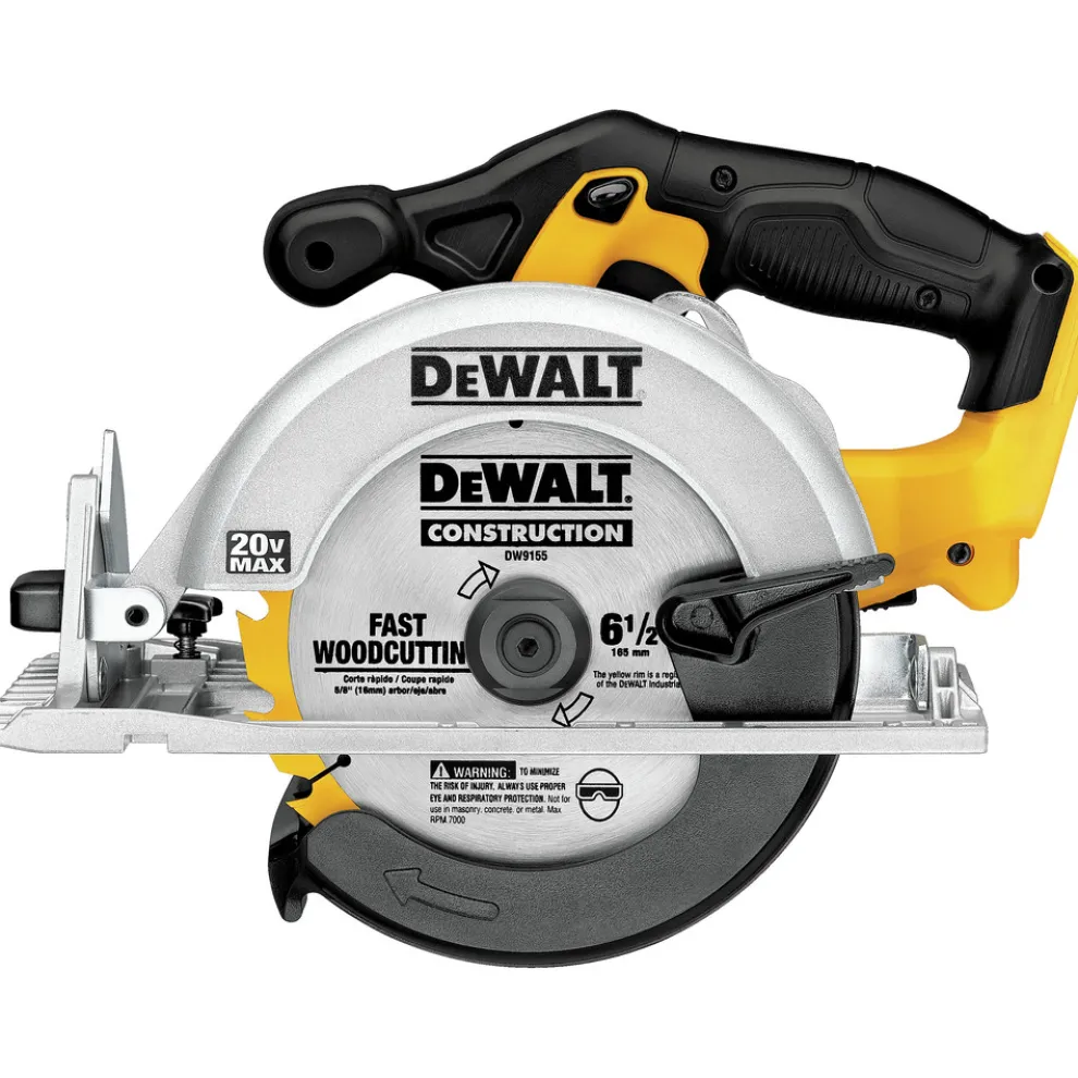 Factory Reconditioned Dewalt 20V MAX Lithium-Ion 6-1/2 in. Cordless Circular Saw (Tool Only)
