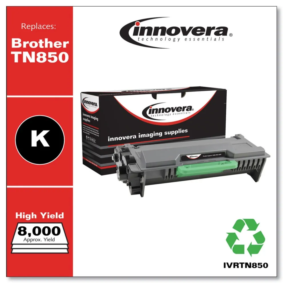 Factory Reconditioned Innovera Remanufactured 8000 Page-Yield Toner - Black