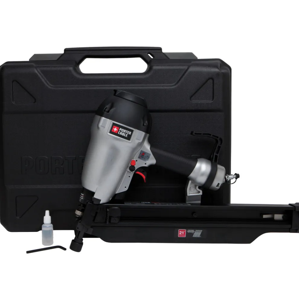 Factory Reconditioned Porter-Cable 22 Degree 3-1/2 in. Full Round Head Framing Nailer Kit