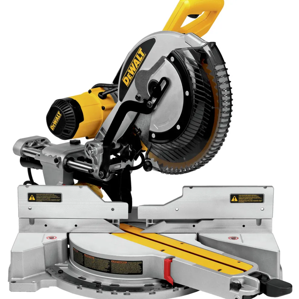 Factory Reconditioned Dewalt 120V 15 Amp Brushed 12 in. Corded Double Bevel Sliding Compound Miter Saw
