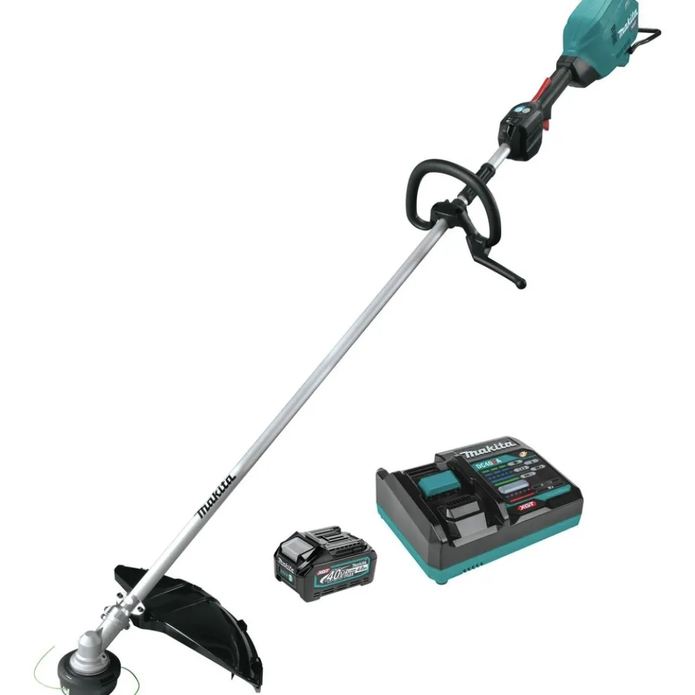Factory Reconditioned Makita 40V max XGT Brushless Lithium-Ion 17 in. Cordless String Trimmer Kit (4 Ah)