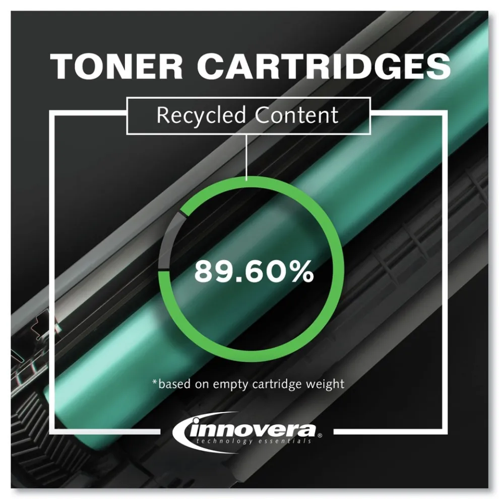 Factory Reconditioned Innovera IVRF287A 9000 Page-Yield Remanufactured Toner Replacement for 87A (CF287A) - Black