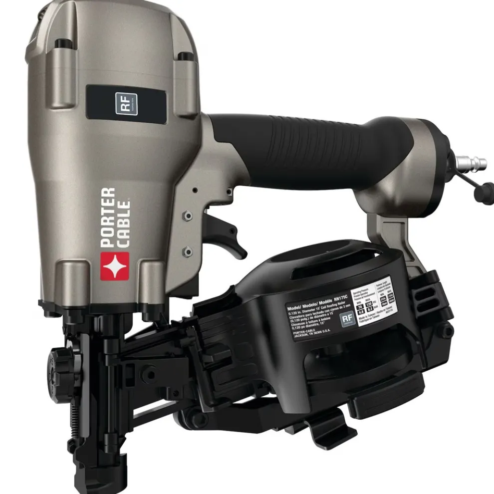 Factory Reconditioned Porter-Cable 15-Degree Pneumatic Coil Roofing Nailer