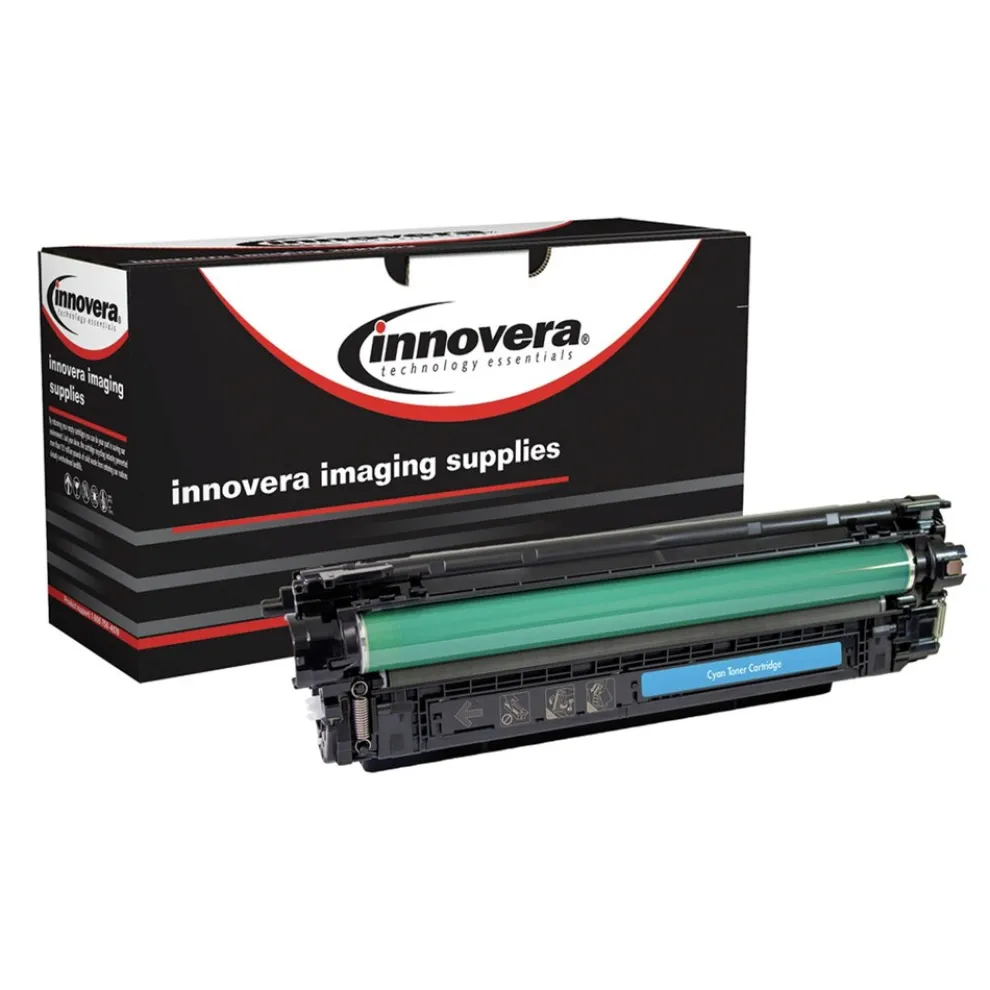 Factory Reconditioned Innovera Remanufactured 9,500 Page-Yield Replacement High-Yield Toner for 508X (CF361X) - Cyan