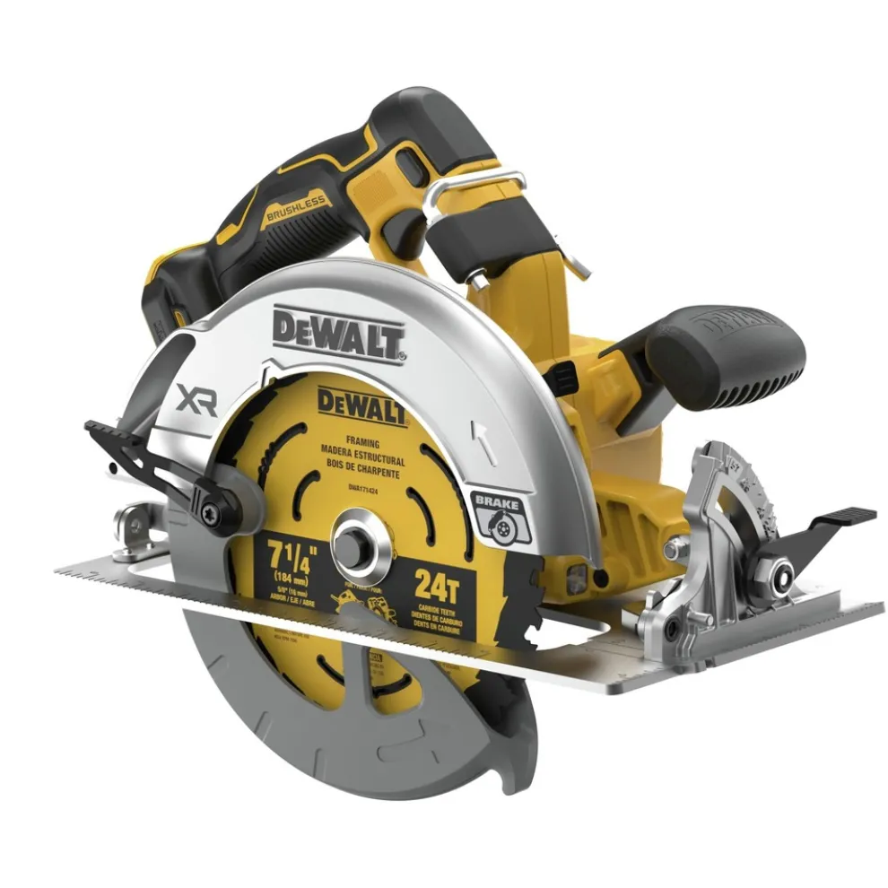 Factory Reconditioned Dewalt 20V MAX XR Lithium-Ion Brushless 7-1/4 in. Cordless Circular Saw (Tool Only)