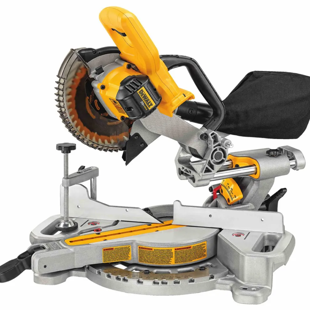 Factory Reconditioned Dewalt 20V MAX Lithium-Ion 7-1/4 in. Cordless Compound Miter Saw (Tool Only)
