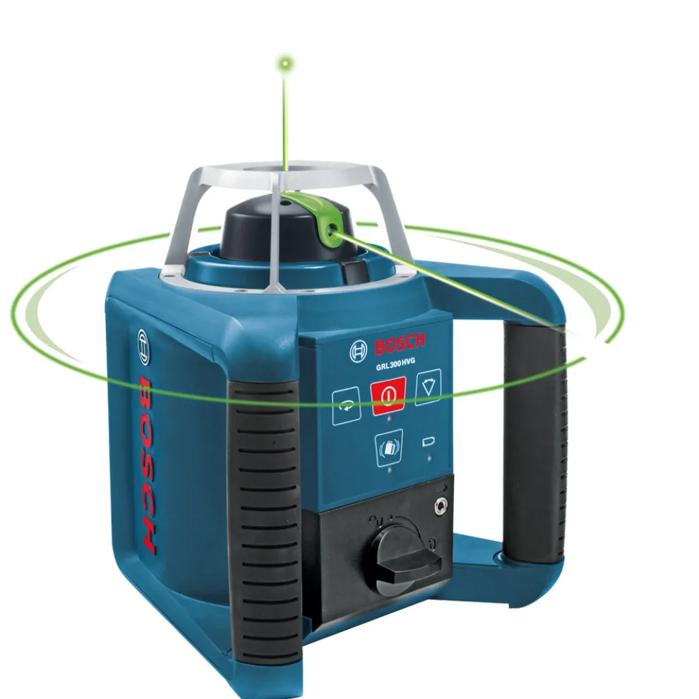 Factory Reconditioned Bosch Self-Leveling Rotary Laser with Green Beam Technology