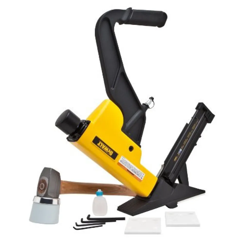 Factory Reconditioned Dewalt 2-N-1 16-Gauge Nailer and 15-1/2-Gauge Stapler Flooring Tool