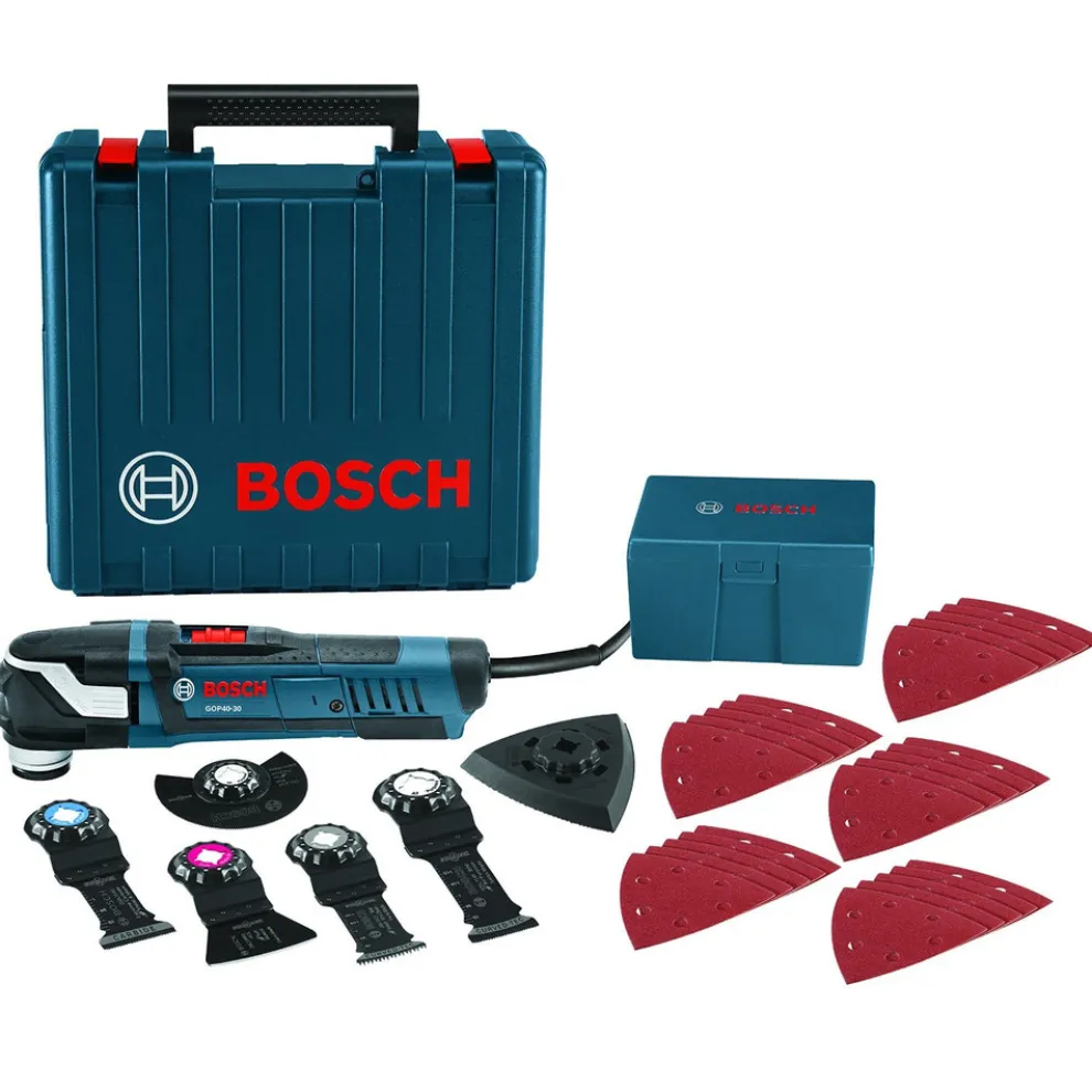Factory Reconditioned Bosch (32/Set) StarlockPlus Oscillating Multi-Tool Kit