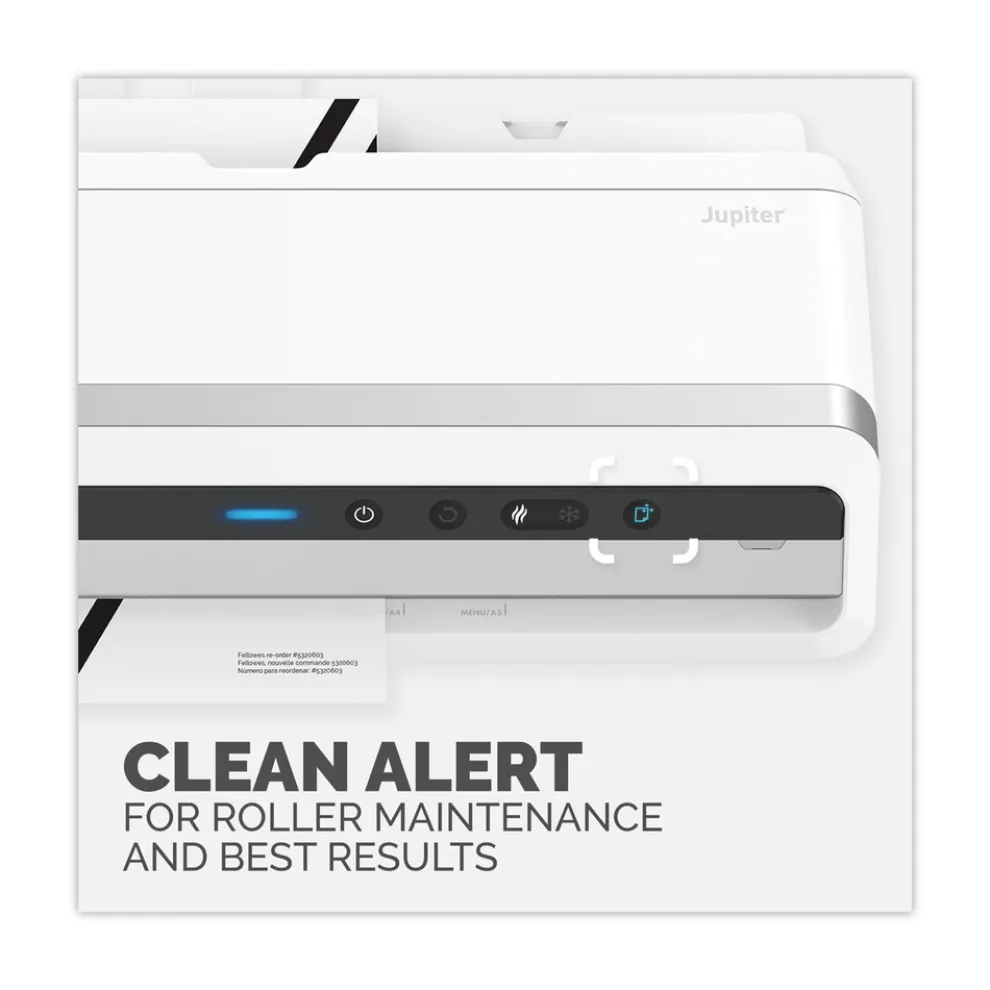 Fellowes Mfg Co. 6 Rollers 12.5 in. Max Document Width 10 mil Max Document Thickness Jupiter 125 Laminator
