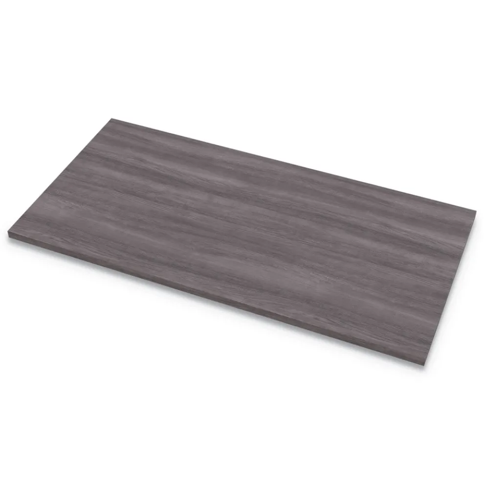 Fellowes Mfg Co. Levado 48 in. x 24 in. Laminate Table Top - Gray Ash