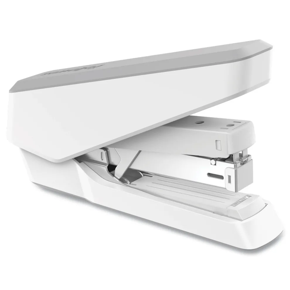 Fellowes Mfg Co. LX870 EasyPress 40-Sheet Capacity Stapler with Antimicrobial Protection - Gray/White