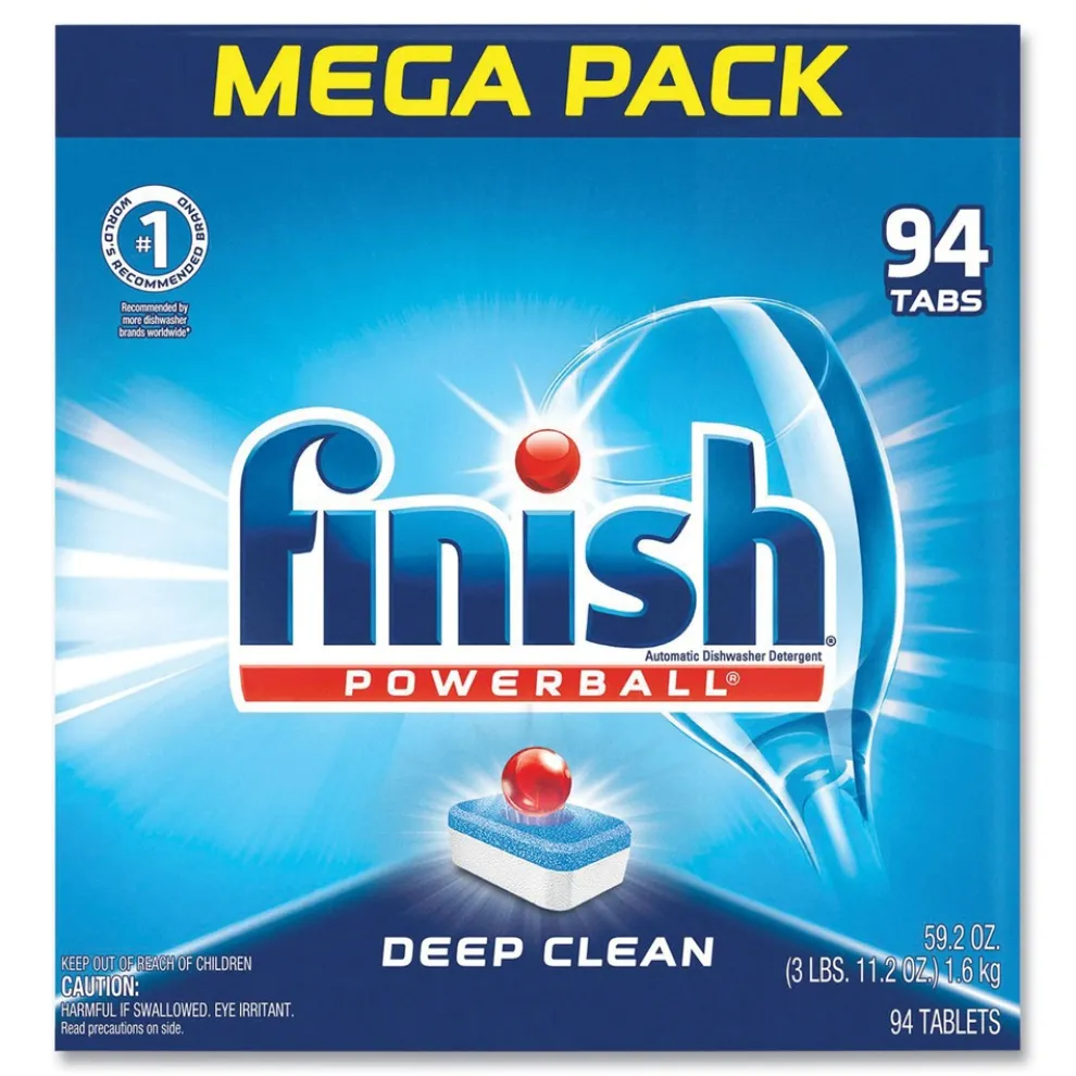 FINISH Powerball Dishwasher Tabs - Fresh Scent (94/Box)
