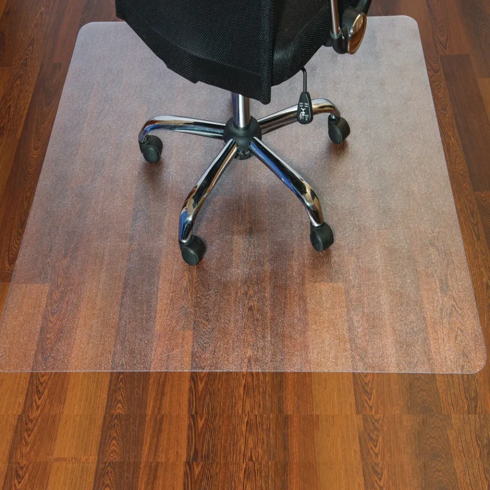 Floortex Cleartex Ultimat Polycarbonate 48 in. x 53 in. Chair Mat for Hard Floors - Clear