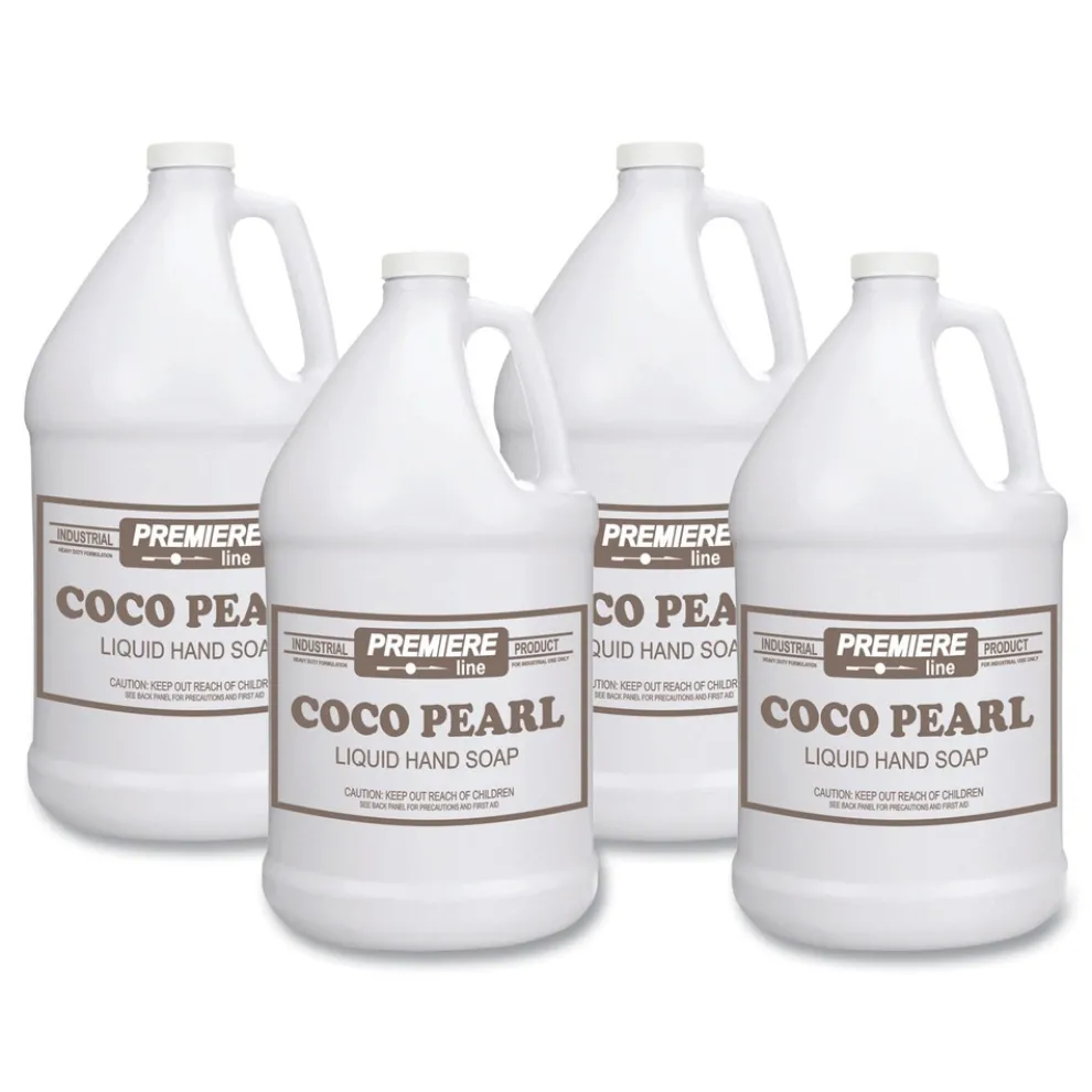 Fresquito 128 oz. Coco Pearl Liquid Hand Soap - Coconut Scent (4/Carton)