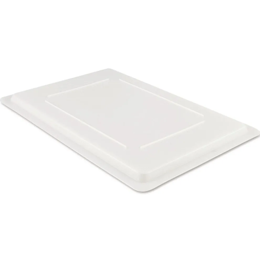 Rubbermaid Commercial 26 in. x 18 in. Food/Tote Box Lids - White