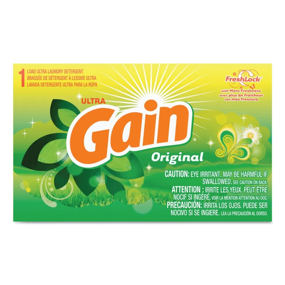 Gain 1.8 oz. Box Powder Laundry Detergent - Original Scent (156/Carton)