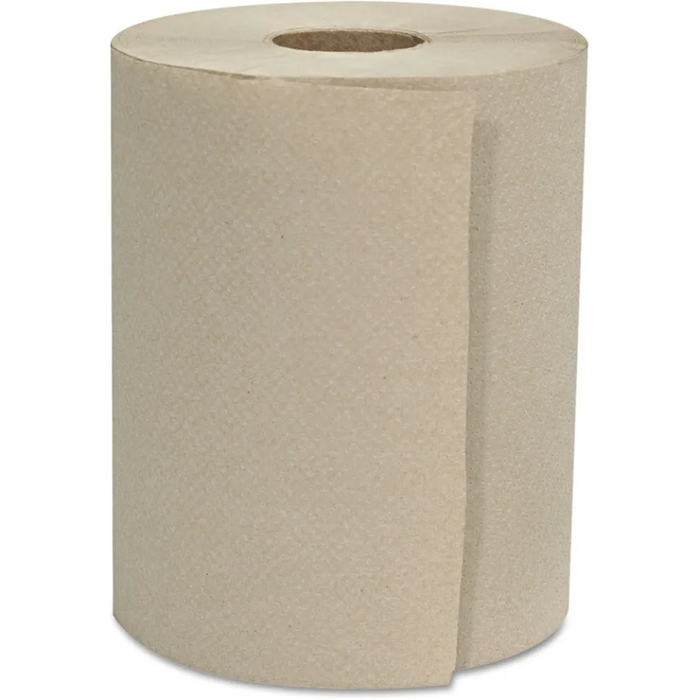 GEN GENHWTKRFT Hardwound 1-Ply 8 in. x 600 ft. Roll Towels - Natural (7200/Carton)