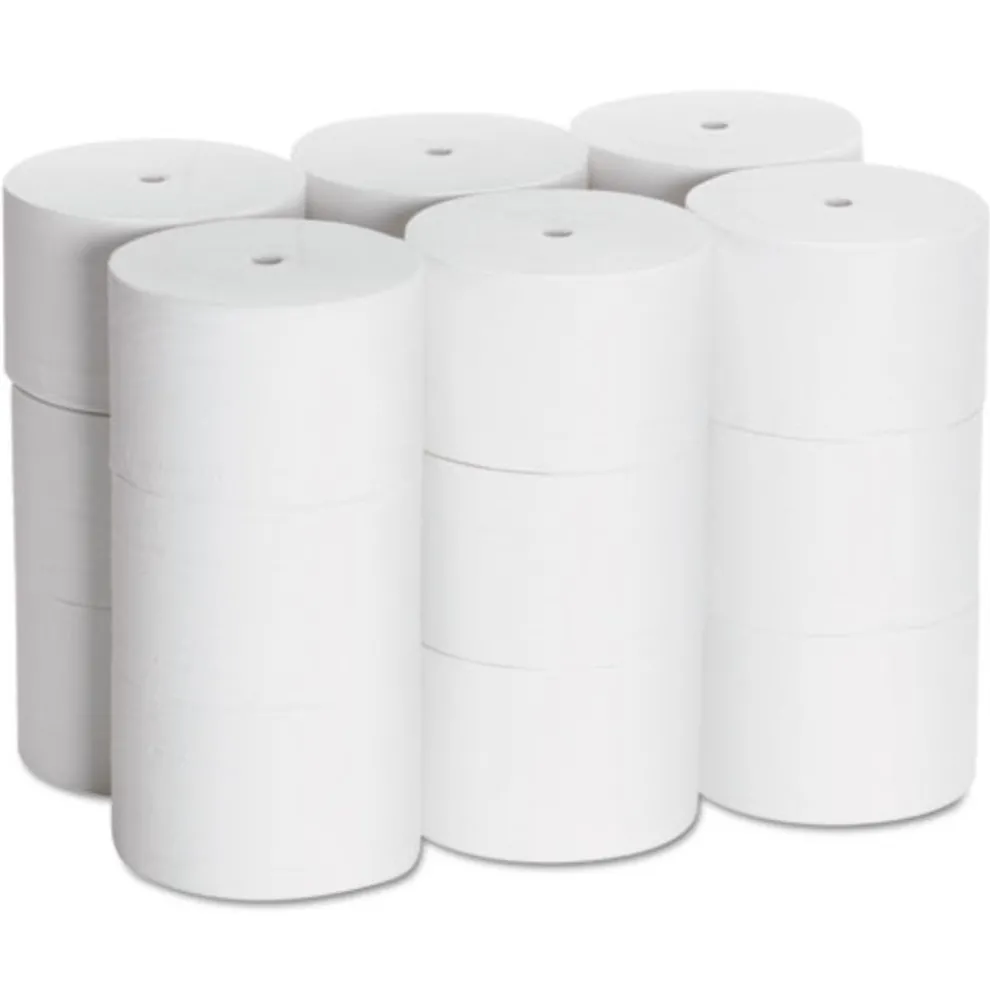 Georgia Pacific Professional 19372 Coreless 2 Ply Bath Tissue - White (18/Carton)