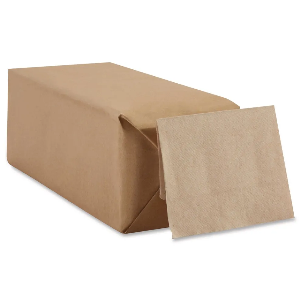 Georgia Pacific Professional Dixie Full-Fold Dispenser Napkins One-Ply 12 X 13 Brown 600/pack 12 Pk/ct